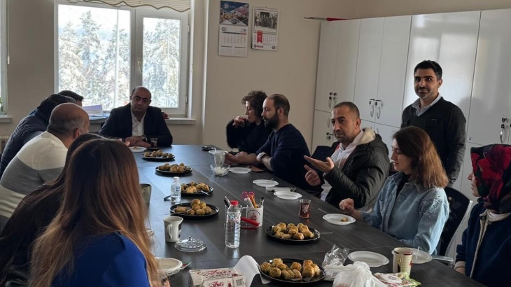 BELEDİYE BAŞKANIMIZ ENGİN DENİZ'İN 24  KASIM ÖĞRETMENLER GÜNÜ ZİYARETİ