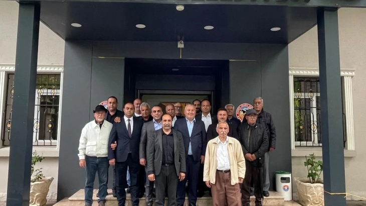 BELEDİYE BAŞKANIMIZ ENGİN DENİZ TUNCELİ NAZIMİYE BELEDİYESİNİ ZİYARET ETTİ