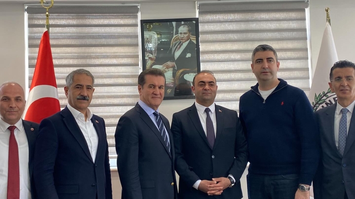 BELEDİYE BAŞKANLARIMIZDAN BELEDİYEMİZE ZİYARET